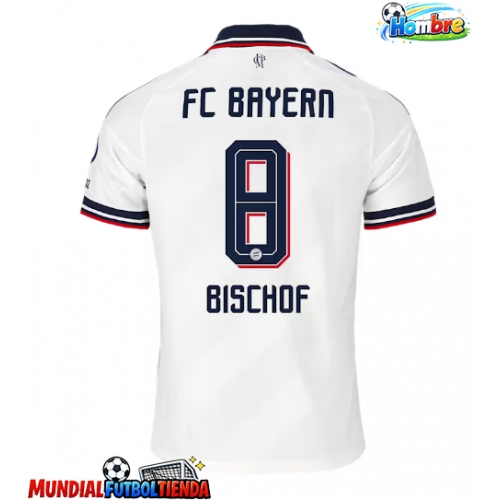 Camiseta Bayern Munich Tom Bischof #8 Segunda Equipación Replica 2026-27 mangas cortas